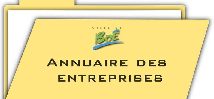 l’annuaire des entreprises