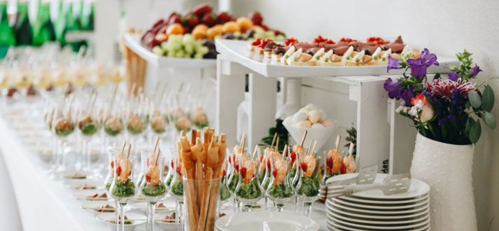 Organisation de fêtes et d'évènements professionnels
