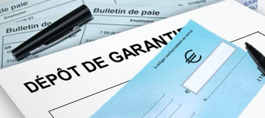 dépôt de garantie