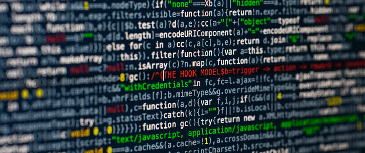 photo d'un écran avec du code