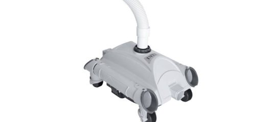 robot de piscine avec suppresseur
