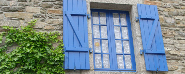 volets en bois